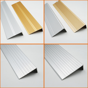 LENWA Offre Spéciale Aluminium Nez de marche Arrondi Avec caoutchouc pour <span class=keywords><strong>Protection</strong></span> De Bord d'<span class=keywords><strong>escalier</strong></span> - Product Image 5