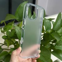 Étui de protection transparent à absorption magnétique et bords souples avec fond rigide pour 17 Pro/16 Pro Max/15 Plus Beer Set