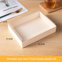 Boîte à emporter en papier kraft rigide biodégradable et recyclable, logo personnalisé, finition mate, emballage commercial pour sushis et salades