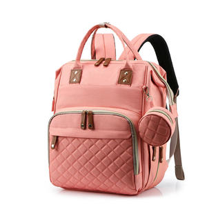 Bolsa de Pañales Impermeable Personalizada para Mamá y Bebé, Mochila, Juego de Bolsas para Bebé, Multifuncional para Viajes - Product Image 1