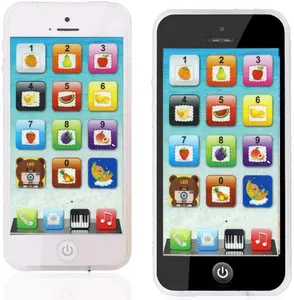 Jouet éducatif en ligne apprentissage de la langue anglaise jouets IQ précoces jouet de téléphone portable Rechargeable par USB pour enfants