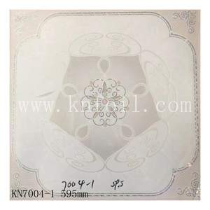 Pannello Moderno Quadrato in PVC Spessore 7mm/6mm Facile Manutenzione Installazione Rapida Impermeabile Fonoassorbente per Decorazione Domestica - Product Image 3