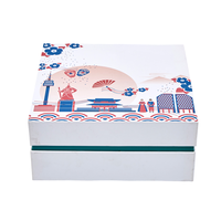 Boîtes en carton rigide personnalisées, réutilisables, élégantes et de petite taille, avec lamination UV mate, couvercle et base amovibles, emballage cadeau 2 pièces