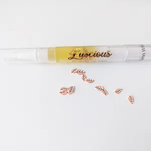 Lipgloss Gloss Tube Bálsamo labial Etiquetas de paquete cosmético, Etiqueta de belleza personalizada, Etiquetas transparentes de maquillaje