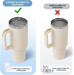 Cấp thực phẩm <span class=keywords><strong>Silicone</strong></span> <span class=keywords><strong>Ice</strong></span> <span class=keywords><strong>Cube</strong></span> khay <span class=keywords><strong>Ice</strong></span> <span class=keywords><strong>Cube</strong></span> Marker mềm <span class=keywords><strong>Silicone</strong></span> <span class=keywords><strong>Ice</strong></span> molds Tương thích với Stanley cup - Product Image 4