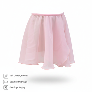 Falda de Ballet de Gasa Personalizada de Fábrica, Falda de Baile para Niñas, OEM/ODM, Ropa de Baile para Niñas, Opciones Multicolores - Product Image 3