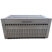Modulateur analogique RF 24 AV HDMI vers NTSC PAL TV, modulateur agile 24 en 1 pour hôtel, hôpital, tête de réseau de télévision par câble