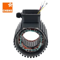 Réducteur à Engrenages Vertical Triphasé à Bas Régime CA, Moteur à Engrenages 0,75 kW 1 CV avec Frein pour Convoyeur