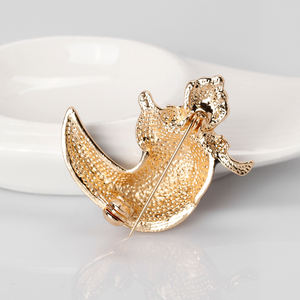 誇張ジュエリー特大口オウムブローチ - Product Image 6