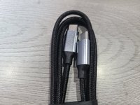 Câble de charge rapide USB C vers USB C en nylon tressé de courte longueur 25cm 30cm 50cm pour chargeur de type c