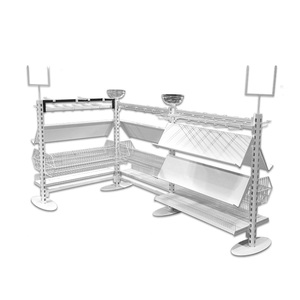 Crochets pour paniers en fil métallique, système de file d'attente pour panneaux d'affichage, étagère de supermarché - Product Image 3