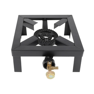 Estufa de Gas Portátil de Hierro Fundido, de un Solo Quemador, para Acampar al Aire Libre, Hogar, RV, Encendido Manual - Product Image 2