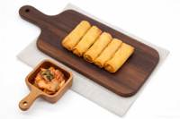 Rouleaux de printemps au kimchi épicé, surgelés, prêts à frire, dim sum asiatiques pour restaurants, approvisionnement en gros, OEM