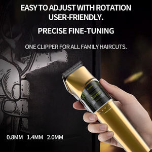 Tondeuse professionnelle Kemei ProKm-1376 avec batterie 2500 mAh, moteur externe sans balais, pour barbier, <span class=keywords><strong>coupe</strong></span> <span class=keywords><strong>de</strong></span> précision, tondeuse à <span class=keywords><strong>cheveux</strong></span> turbo électrique - Product Image 3