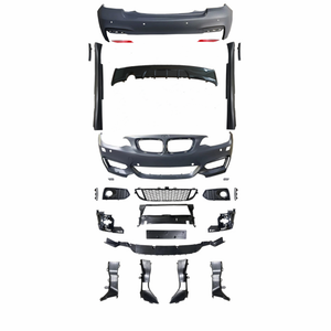Kit de carrocería completo para <span class=keywords><strong>BMW</strong></span> 2Series F22 F23, actualización a M Sport Style, Kit de carrocería, Kit de conversión F87 modificado, montaje de parachoques trasero delantero - Product Image 5