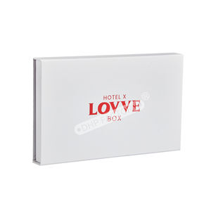 Lujo Premium logotipo personalizado bajo MOQ blanco magnético <span class=keywords><strong>viaje</strong></span> Hotel suministro servicios conjunto regalo cajas de cartón de papel con espuma blanca - Product Image 2