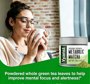 Té Verde Matcha Orgánico Puro de Alta Calidad de Marca Privada - Mezcla Metabólica para Energía, Concentración y Lattes Saludables - Product Image 6