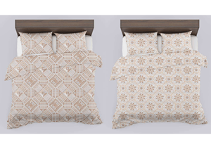 Juego de Ropa de Cama de Polialgodón, Funda de Edredón y Sábanas, Suministro Directo de Fábrica - Product Image 3