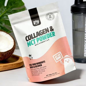 Bolsa de Mylar resellable impresa a medida para alimentos, bolsas para polvo seco, empaque para proteína de suero en polvo - Product Image 1