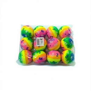 MNJ Sponge Balls 6Cm 12Pcs For Ball Pool And Soft Play Equipment - Product Image 1