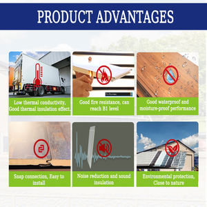 Patrones personalizables Personalidad única <span class=keywords><strong>EPS</strong></span> Paneles de pared sándwich para la renovación del punto de registro famoso en Internet - Product Image 6