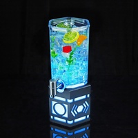 Kustom klub pesta Restoran 3L Led es tabung tap minuman jus minuman Dispenser draft bir anggur menara
