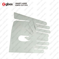 Machine de découpe à couteau oscillant Gbos 1625 à double tête, cuir, PVC, PU, couteau numérique VC9-1625TT