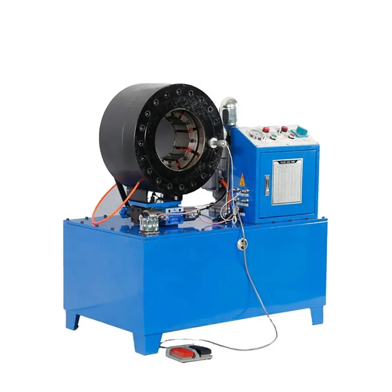 China maker electric hose swaging machine hot selling automatic press hydraulic hose crimping machine