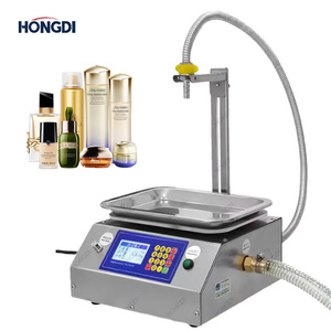 Machine de remplissage de pâte de bureau HONGDI Machine de remplissage de confiture adaptée à la production flexible à petite échelle - Product Image 1