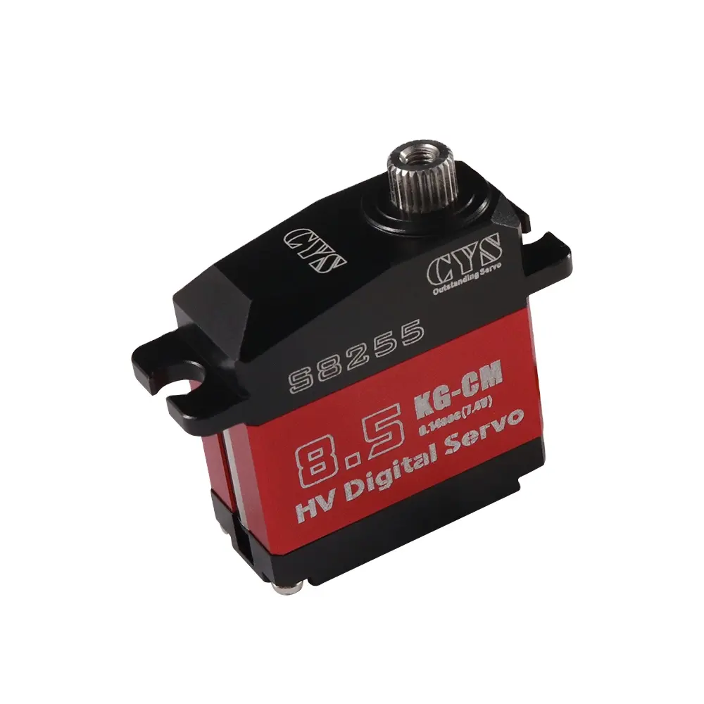 High Efficiency 8.5kg/0.145sec High Speed Full Metal Coreless Wing Servo for Aircraft Helicopter