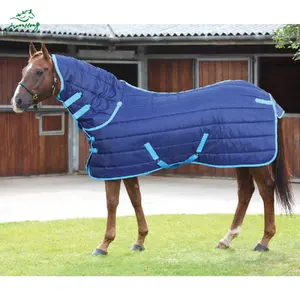 Couverture de massage pour thérapie équestre, vente en gros de drap de cheval, sac en toile PE en toile pour exercice équestre
