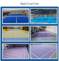 Meistverkaufte Pickleball-Bodenmatten, Bodenbelagsmaterialien für Pickleball-Plätze, Tragbare Indoor-Pickleball-Teppiche