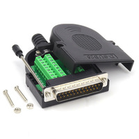 Connecteur parallèle/sérielle 25 broches sans soudure Kaicap DB25 mâle/femelle PVC + Cuivre Pur Logo Personnalisé Moule Privé Garantie à Vie