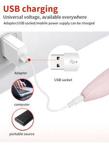 電子フットカルスリムーバーマシンRemovedorUSB充電式フットデッドスキン除去電気フットグラインダー - Product Image 6