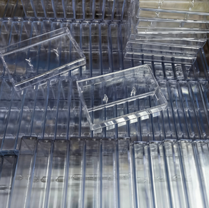 Super Clear See Through Cassette Outer <b>Case</b> <b>Hard</b> Gloss Plastic Empty <b>Shell</b> For Blank Audio Tape Storage & Assembly - Product Image 2