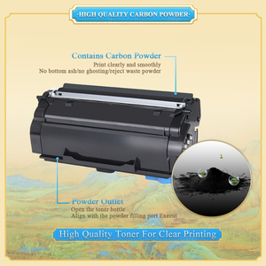 Cartucho de Tóner HiTek Image Compatible con Ricoh M400 400 25B3492 para Ricoh M400FW, Cartucho de Tóner Negro de Alta Calidad - Product Image 2