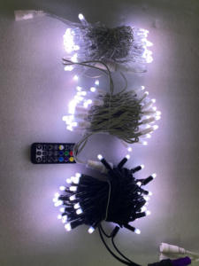 <span class=keywords><strong>Guirlande</strong></span> <span class=keywords><strong>lumineuse</strong></span> LED en PVC pour Noël, 10 m, extérieur, IP65, basse tension, 24 V, RGB, couleurs changeantes - Product Image 3