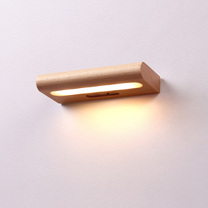 Lumières LED solaires pour jardin, patio et chemin d'éclairage toutes saisons <span class=keywords><strong>Veilleuse</strong></span> murale en bois écologique rechargeable pour <span class=keywords><strong>la</strong></span> maison - Product Image 5