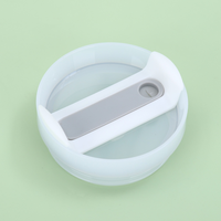 Couvercles anti-déversement pour gobelets de 40 oz, couvercles en silicone pour tasses à glace, couvercles de rechange pour gobelets de voiture, accessoires