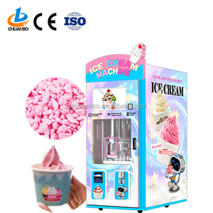 Supermarket Smart Robot Máquina Expendedora de helados de servicio suave Precio de fábrica Venta caliente Ganar dinero con función SDK - Product Image 1