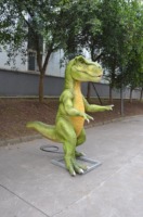 Ensemble de Dinosaures Animatroniques Personnalisés |   Dinosaure interactif musical télécommandé de 2-3 m, étanche pour l'intérieur