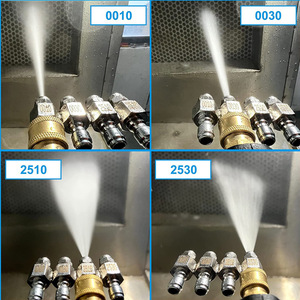 High Pressure <b>Washer</b> Nozzle 4 Way Stainless Steel Adjustable Fan Spray For <b>Car</b> Cleaning Degreasing Cold Water Use - Product Image 4