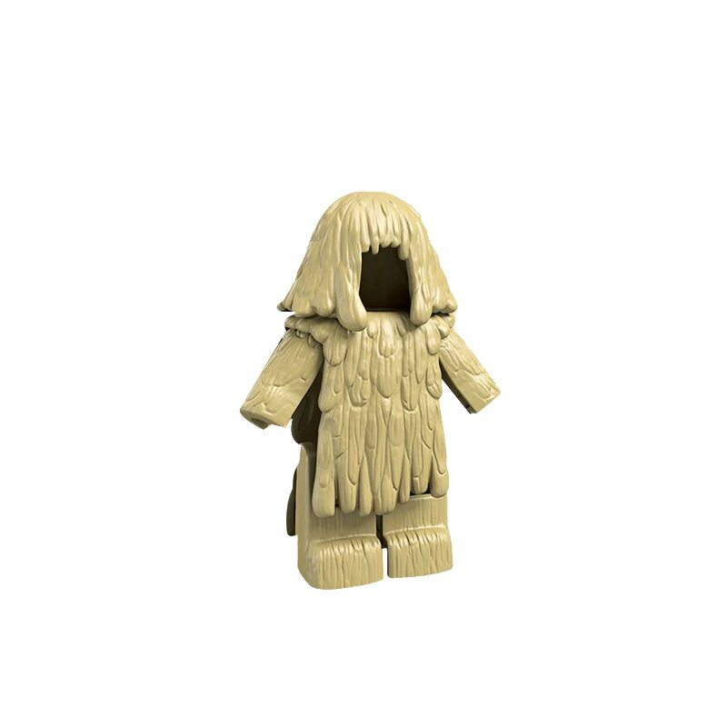 Combinaison Ghillie du désert (plastique dur)