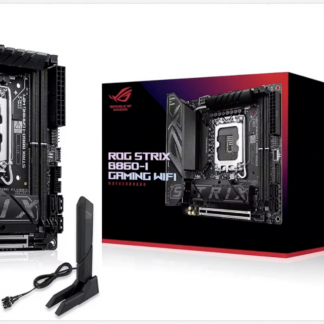 ASU ROG STRIX B860-I GAMING WIFI Motherboard LGA 1851 Mini-ITX Intel Core Ultra Series 2 Ready SATA Desktop New