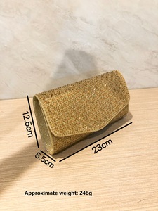 Nouveau Sac à Main en Polyester Luxe Léger Forme Oreiller, Style Urbain Simple, pour Mariage, Anniversaire, Soirée, Commerce International Tanjing - Product Image 4