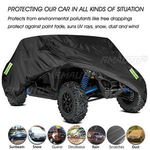 Funda Universal para Cuatrimoto ATV 210D Impermeable para Motocicleta, Scooter, Kart, Compatible con Can-Am Maverick X3 XDS XMR - Product Image 3