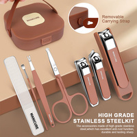 Kit Complet Professionnel 30 Pièces pour Manucure et Pédicure, Coupe-Ongles, Élimine les Cuticules et Peaux Mortes, Outils de Soin de Beauté