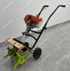 52cc Small Agriculture Rotary <b>Cultivator</b> Machine Garden Tools Walk Behind Tiller Garden <b>Cultivator</b> - Product Image 1