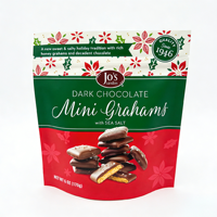 Sachet alimentaire personnalisé imprimé de qualité alimentaire, pochette refermable PE PET pour bonbons, snacks, biscuits, sucre et gâteaux secs