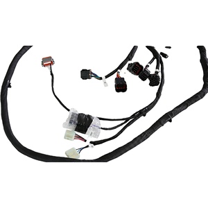 Rangkaian Kabel Listrik & Kabel Harness Khusus untuk Sepeda Motor & Mobil dengan Isolasi PBT, Tersedia OEM/ODM - Product Image 3